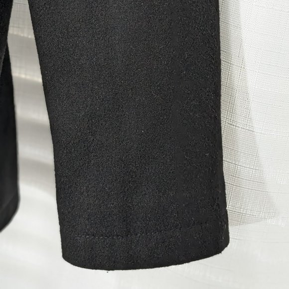 Men’s Guess Brandon Wool Blend Style Long Button Coat Sz Large Black - Picture 5 of 16